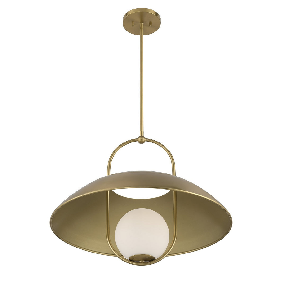 Savoy House - 7-3070-1-322 - One Light Pendant - Lehigh - Warm Brass