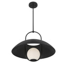 Savoy House - 7-3070-1-89 - Une lumière Suspension - Lehigh - Noir mat