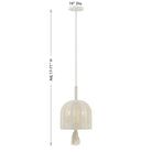 Savoy House - 7-3400-3-341 - Trois Lumières Suspension - Lunara - Coton