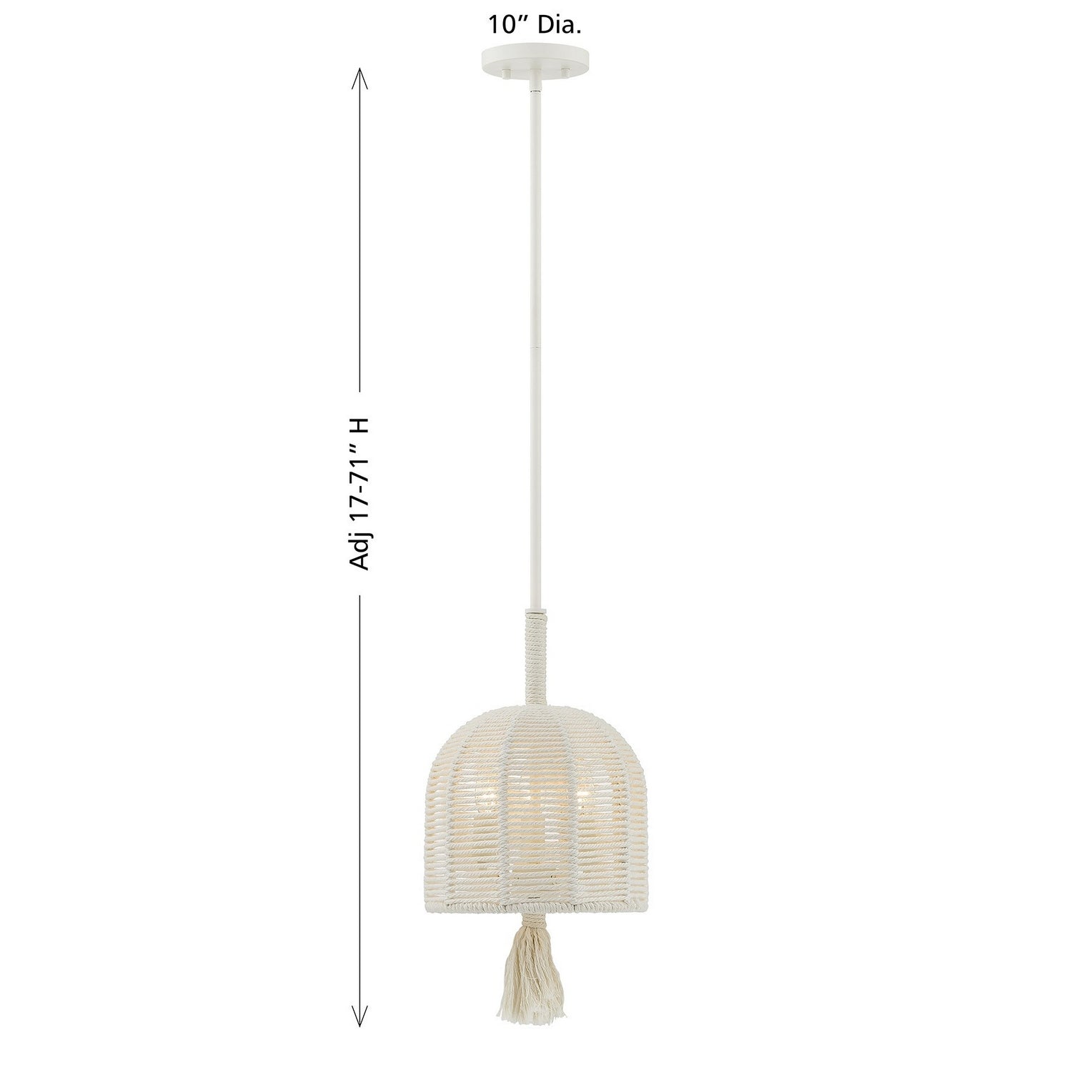 Savoy House - 7-3400-3-341 - Three Light Pendant - Lunara - Cotton