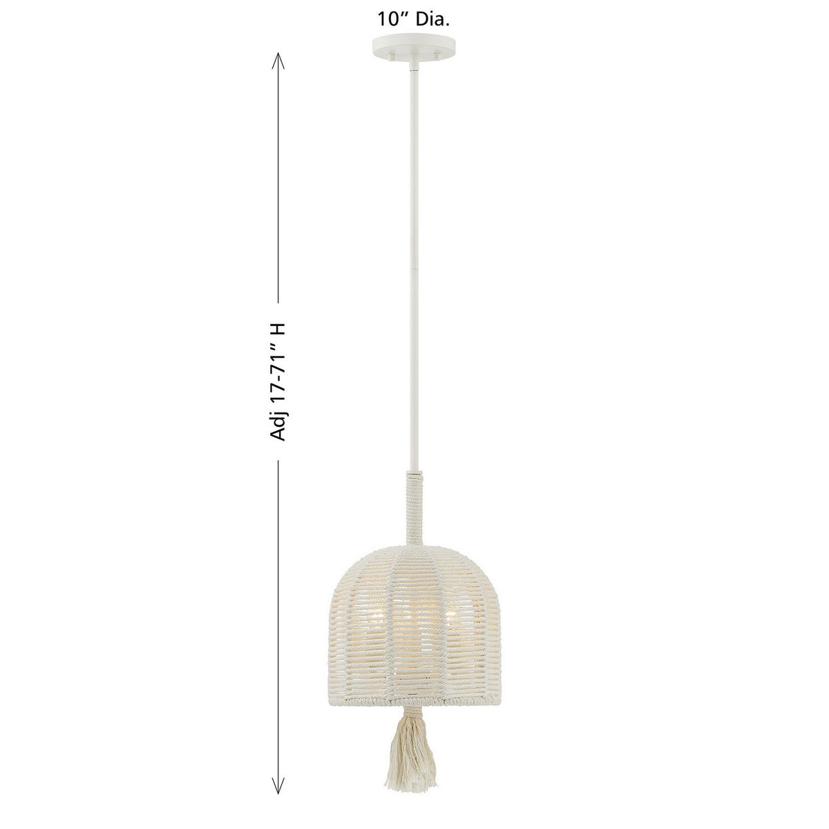 Savoy House - 7-3400-3-341 - Trois Lumières Suspension - Lunara - Coton