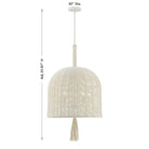 Savoy House - 7-3401-5-341 - Cinq Lumières Suspension - Lunara - Coton