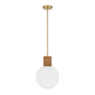 Savoy House - 7-4082-1-322 - Une lumière Suspension - Jarrell - Cuivres chaleureux
