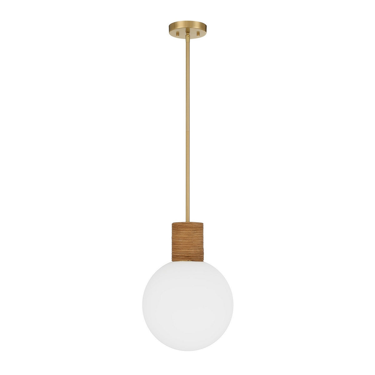 Savoy House - 7-4082-1-322 - One Light Pendant - Jarrell - Warm Brass