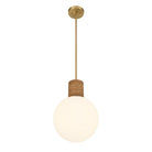 Savoy House - 7-4082-1-322 - Une lumière Suspension - Jarrell - Cuivres chaleureux