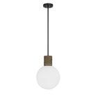 Savoy House - 7-4082-1-89 - Une lumière Suspension - Jarrell - Noir mat