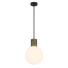 Savoy House - 7-4082-1-89 - Une lumière Suspension - Jarrell - Noir mat