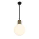 Savoy House - 7-4082-1-89 - Une lumière Suspension - Jarrell - Noir mat