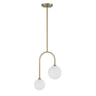 Savoy House - 7-5981-2-127 - Deux lumières Suspension - Chester - Noble Brass