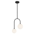 Savoy House - 7-5981-2-89 - Deux Lumières Suspension - Chester - Noir mat
