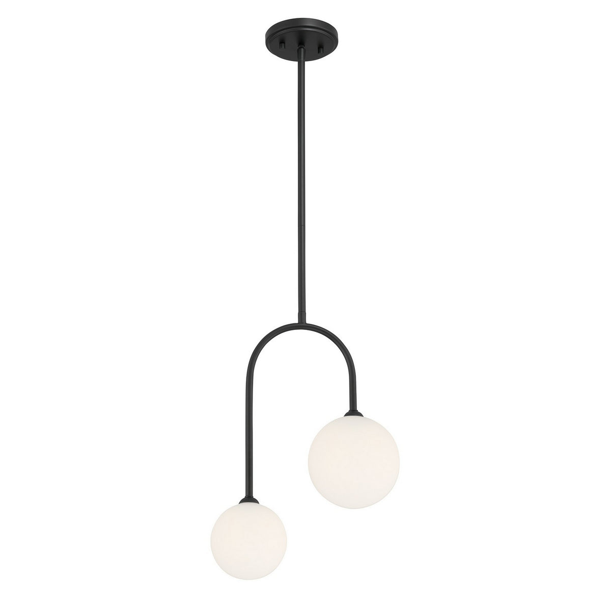 Savoy House - 7-5981-2-89 - Deux Lumières Suspension - Chester - Noir mat