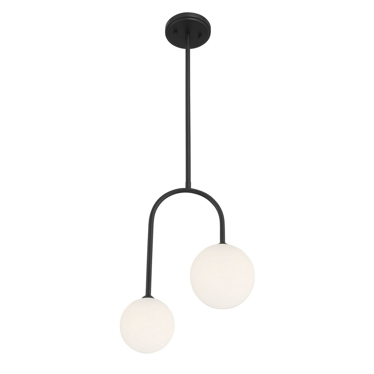 Savoy House - 7-5981-2-89 - Deux Lumières Suspension - Chester - Noir mat