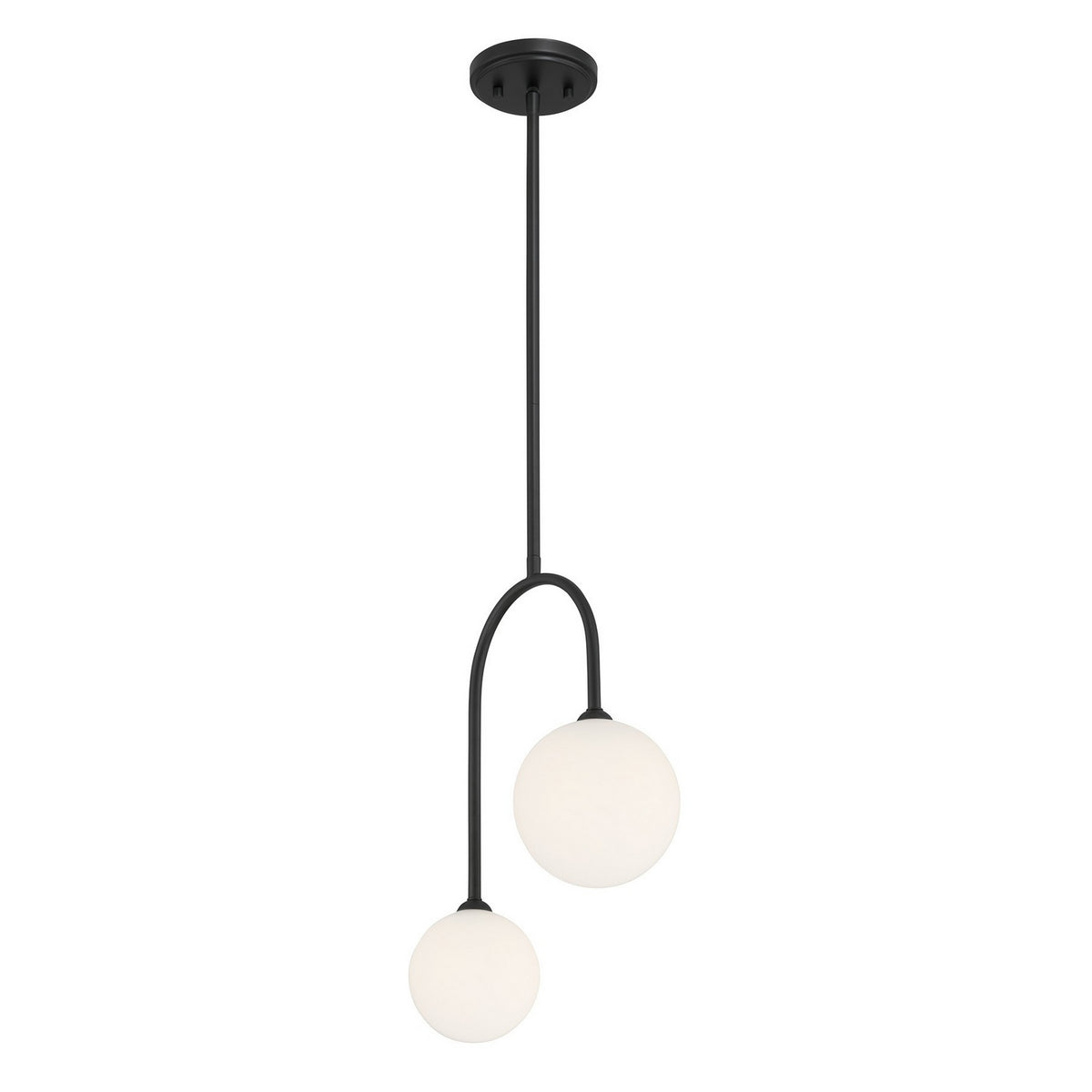 Savoy House - 7-5981-2-89 - Deux Lumières Suspension - Chester - Noir mat
