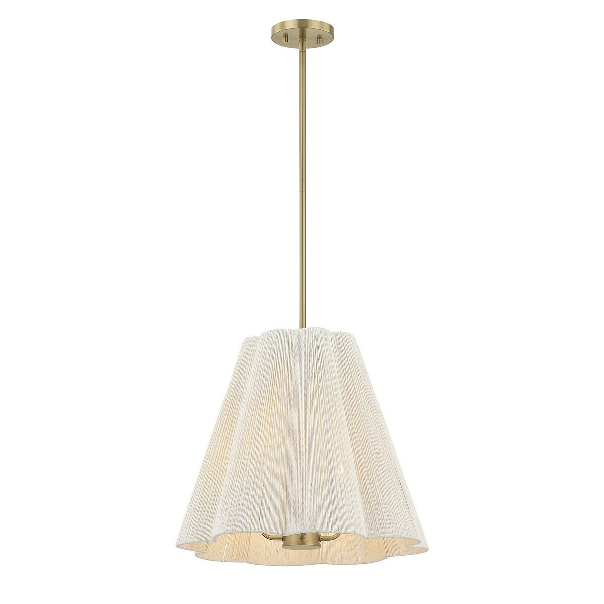 Savoy House - 7-6083-4-127 - Quatre Lumières Suspension - Rosa - Noble Brass