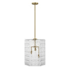 Savoy House - 7-6209-3-322 - Trois Lumières Suspension - Reddick - Cuivre chaud