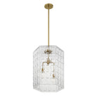 Savoy House - 7-6209-3-322 - Trois Lumières Suspension - Reddick - Cuivre chaud