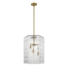 Savoy House - 7-6209-3-322 - Trois Lumières Suspension - Reddick - Cuivre chaud