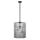 Savoy House - 7-6209-3-89 - Trois Lumières Suspension - Reddick - Noir mat