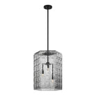 Savoy House - 7-6209-3-89 - Trois Lumières Suspension - Reddick - Noir mat