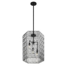 Savoy House - 7-6209-3-89 - Trois Lumières Suspension - Reddick - Noir mat