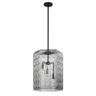 Savoy House - 7-6209-3-89 - Trois Lumières Suspension - Reddick - Noir mat