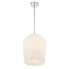 Savoy House - 7-7209-1-11 - Une lumière Suspension - Livingston - Chrome