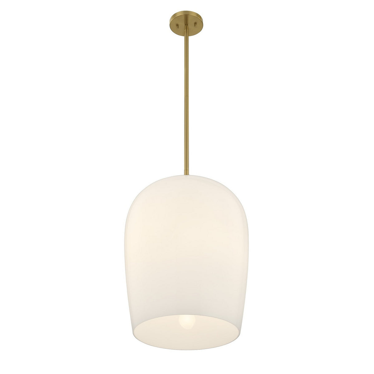 Savoy House - 7-7209-1-322 - One Light Pendant - Livingston - Warm Brass
