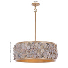 Savoy House - 7-8401-4-342 - Quatre Lumières Suspension - Leanne - Chandon