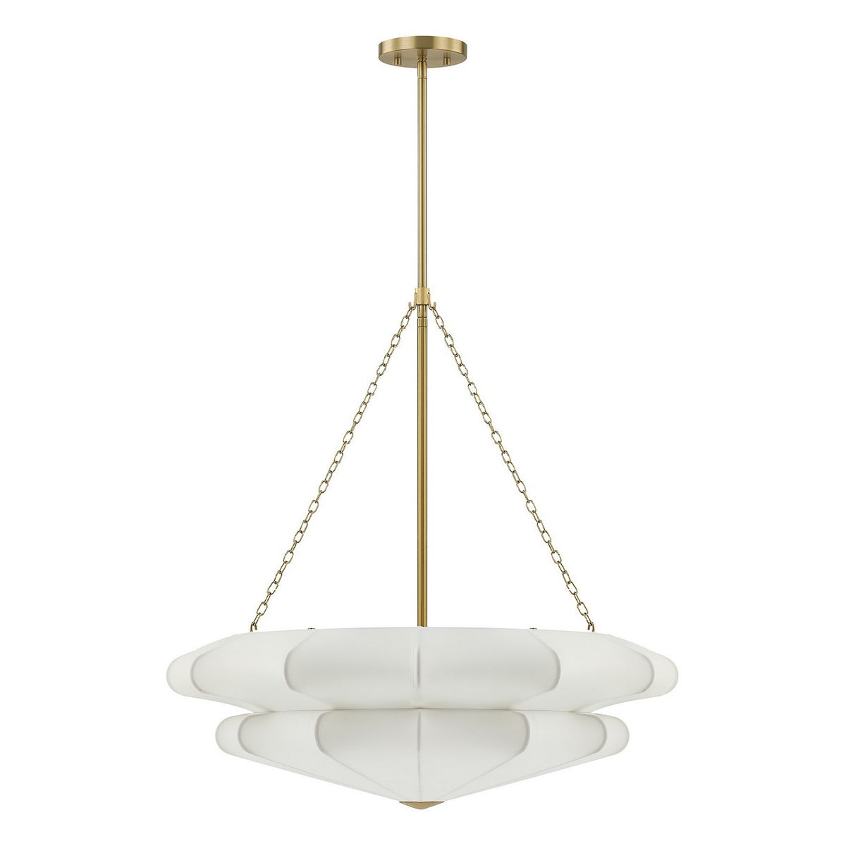 Savoy House - 7-9153-3-322 - Trois Lumières Suspension - Coppell - Laiton chaud