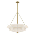 Savoy House - 7-9153-3-322 - Trois Lumières Suspension - Coppell - Laiton chaud