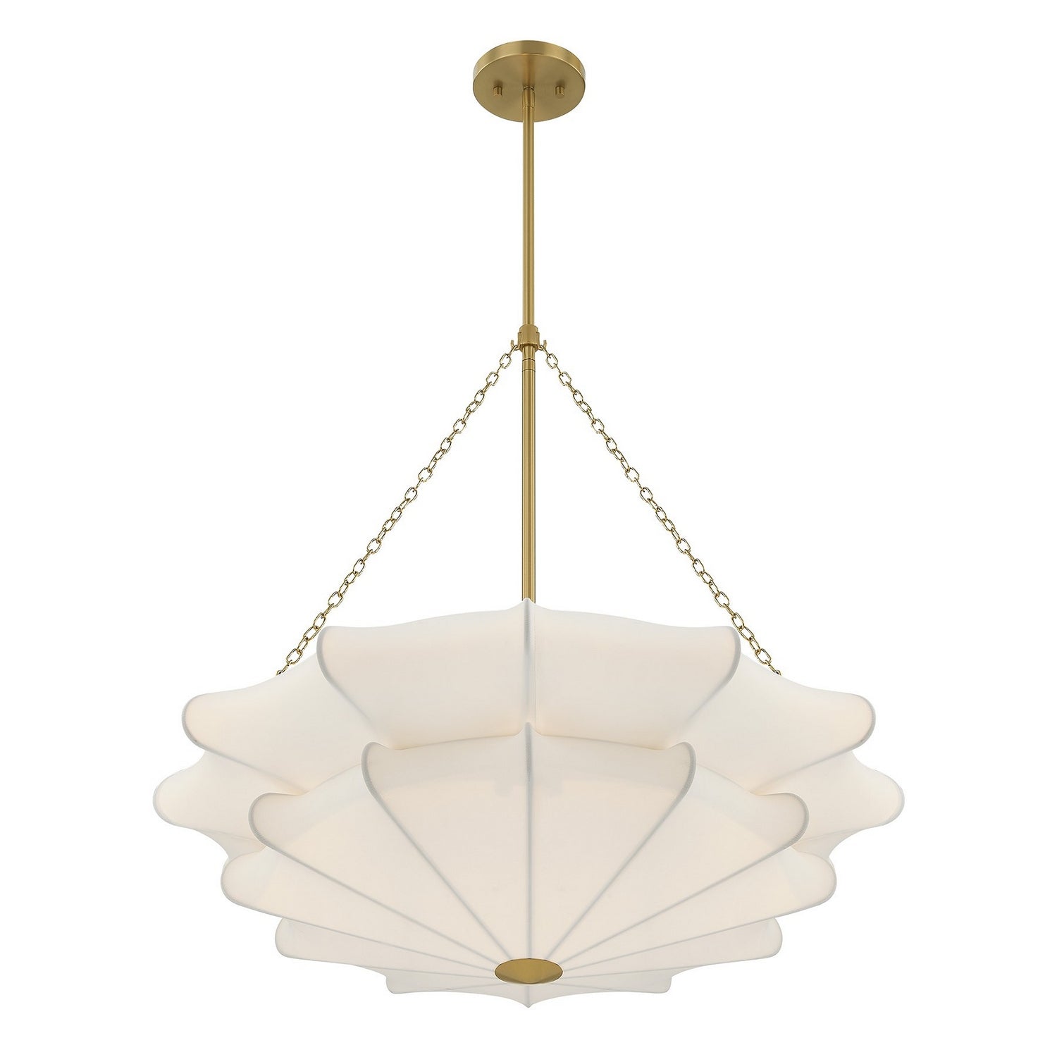 Savoy House - 7-9153-3-322 - Three Light Pendant - Coppell - Warm Brass