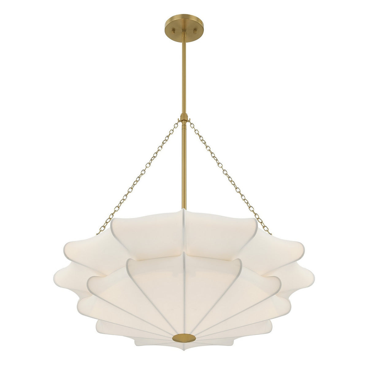 Savoy House - 7-9153-3-322 - Trois Lumières Suspension - Coppell - Laiton chaud