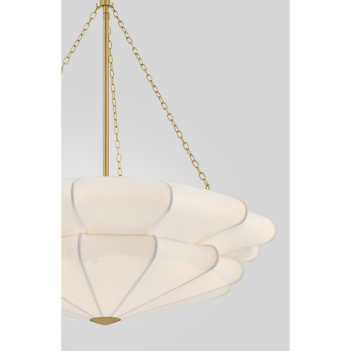 Savoy House - 7-9153-3-322 - Trois Lumières Suspension - Coppell - Laiton chaud