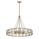 Savoy House - 7-9380-6-338 - Six Lumières Suspension - Eau de Cologne - Or opulent