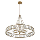 Savoy House - 7-9380-6-338 - Six Lumières Suspension - Eau de Cologne - Or opulent