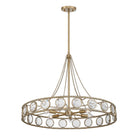 Savoy House - 7-9380-6-338 - Six Lumières Suspension - Eau de Cologne - Or opulent