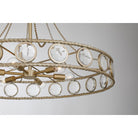 Savoy House - 7-9380-6-338 - Six Lumières Suspension - Eau de Cologne - Or opulent