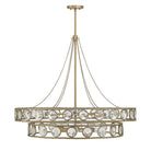 Savoy House - 7-9381-12-338 - 12 Lumières Suspension - Eau de Cologne - Or opulent