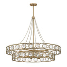 Savoy House - 7-9381-12-338 - 12 Lumières Suspension - Eau de Cologne - Or opulent