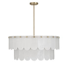 Savoy House - 7-9800-10-127 - Dix Lumières Suspension - Ashton - Noble Brass