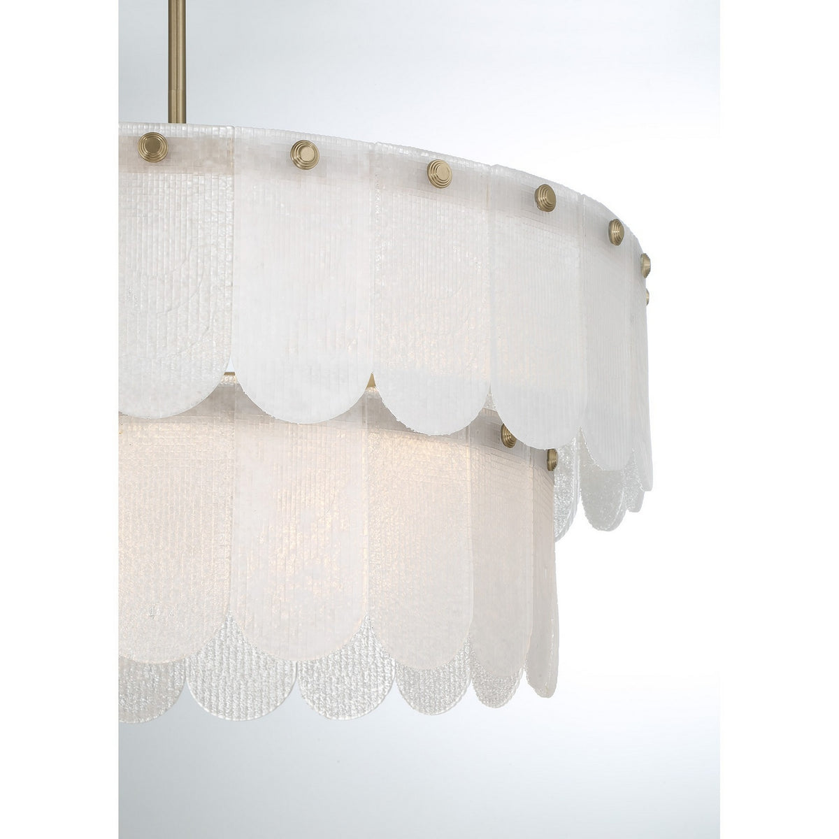Savoy House - 7-9800-10-127 - Dix Lumières Suspension - Ashton - Noble Brass