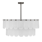 Savoy House - 7-9800-10-15 - Dix Lumières Suspension - Ashton - Bronze méditerranéen