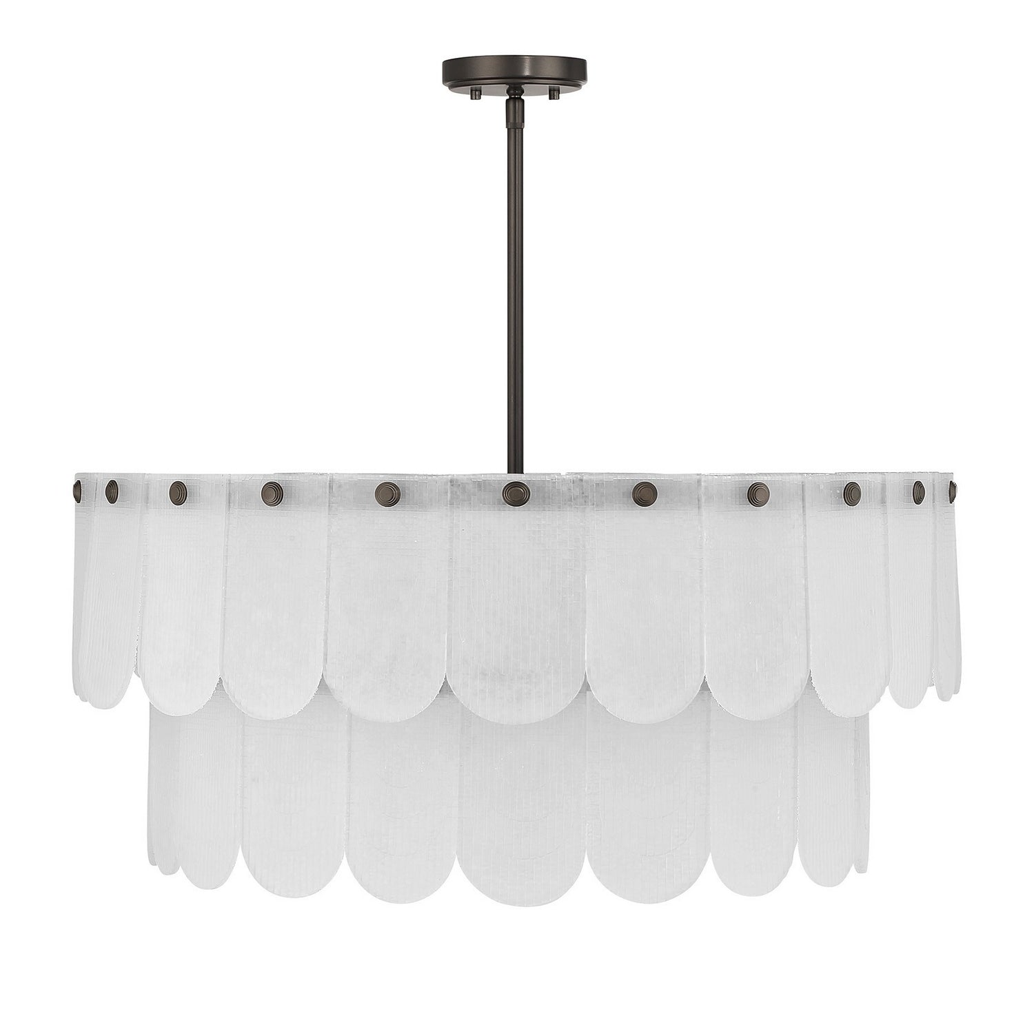 Savoy House - 7-9800-10-15 - Ten Light Pendant - Ashton - Mediterranean Bronze