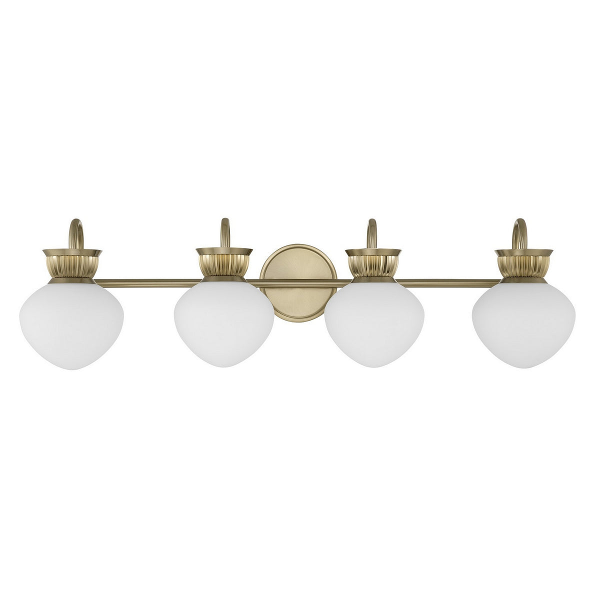 Savoy House - 8-1028-4-127 - Four Light Bathroom Vanity - Melbourne - Noble Brass