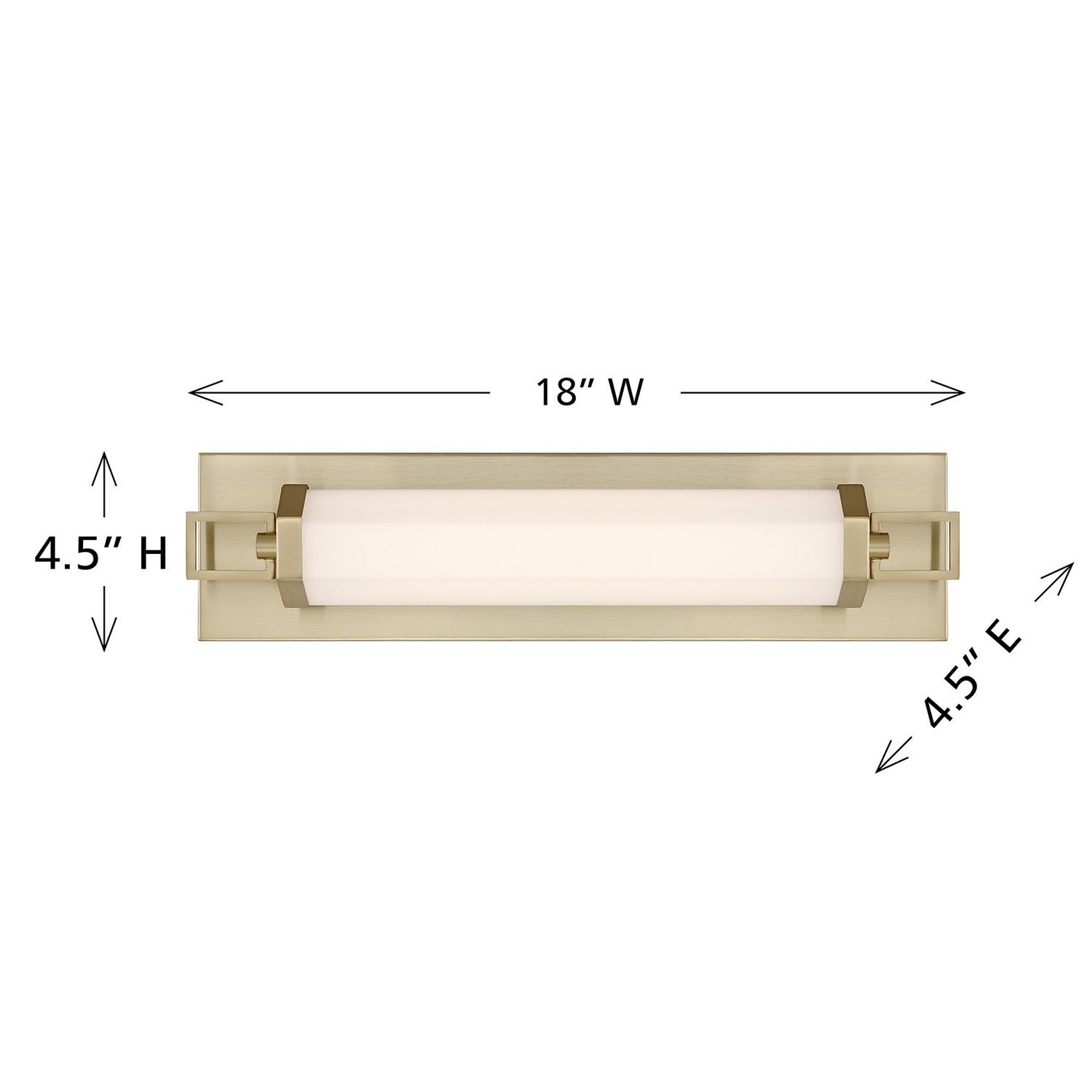 Savoy House - 8-3303-18-127 - LED Bathroom Vanity - Parker - Noble Brass