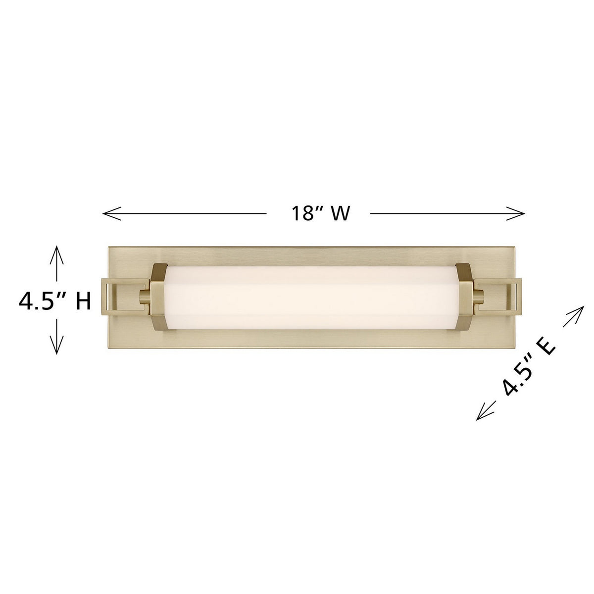 Savoy House - 8-3303-18-127 - Meuble-lavabo LED - Parker - Laiton noble