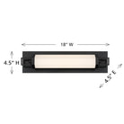 Savoy House - 8-3303-18-335 - Meuble-lavabo LED - Parker - Lustre noir