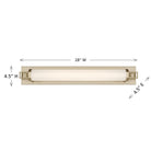 Savoy House - 8-3303-28-127 - Meuble-lavabo LED - Parker - Laiton noble