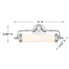 Savoy House - 8-3309-18-11 - Meuble-lavabo LED - Keller - Chrome