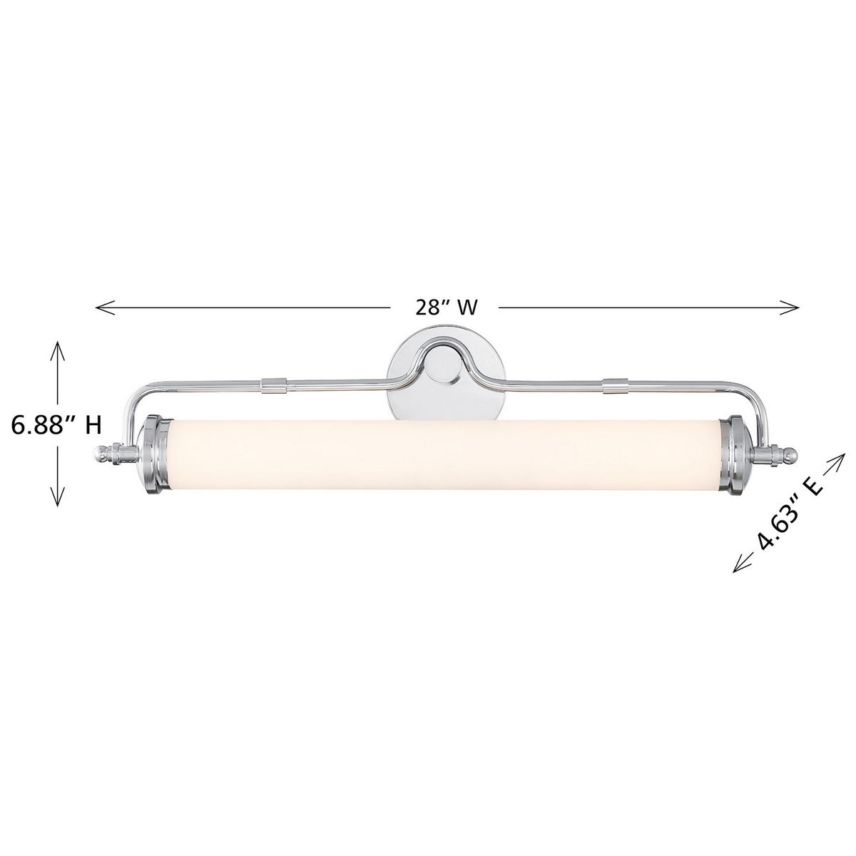 Savoy House - 8-3309-28-11 - Meuble-lavabo LED - Keller - Chrome